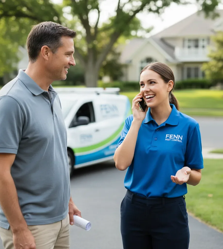 Fenn Pest Control customer support in Outlook